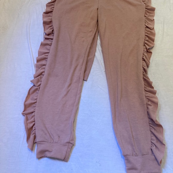 Fitted Ruffle Jumpsuit - Picture 5 of 5